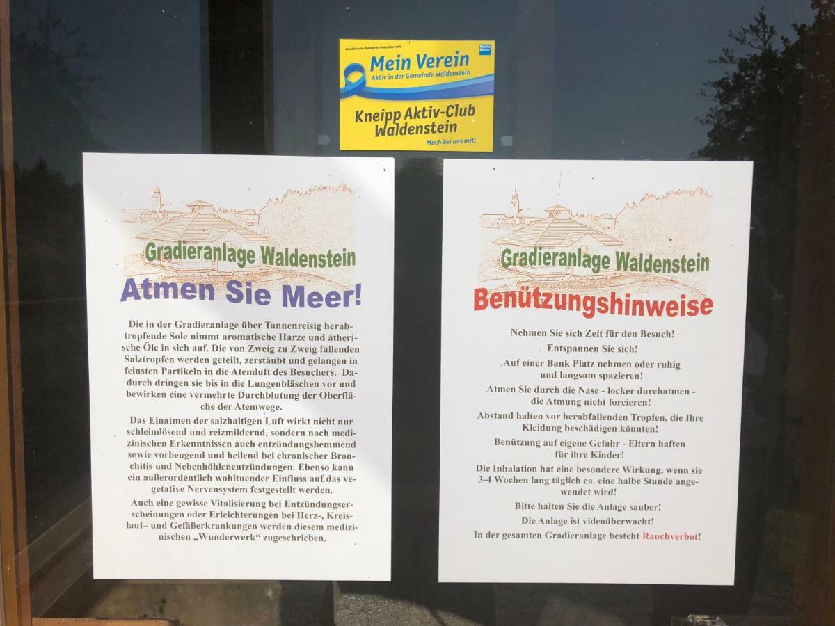 Amstetter'S Ferienwohnung Waldenstein  Esterno foto